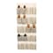 Simplify 20-Pocket  Shoe Organizer in Faux Jute 25426-FEJ - alternate 1